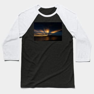 Sunset waterscape Photography Baseball T-Shirt